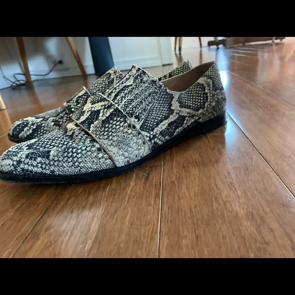 Loeffler Randall Python Rosa Loafers - image 5